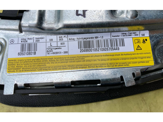 Подушка безопасности в сиденье 2048600105, 605010801B Mercedes-Benz C AMG W204
