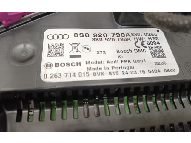 Панель приборов 8S0920790A Audi TT TTS RS Mk3 8S