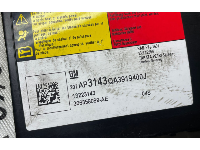 Надувная подушка для сиденья 13223143   Opel Insignia A