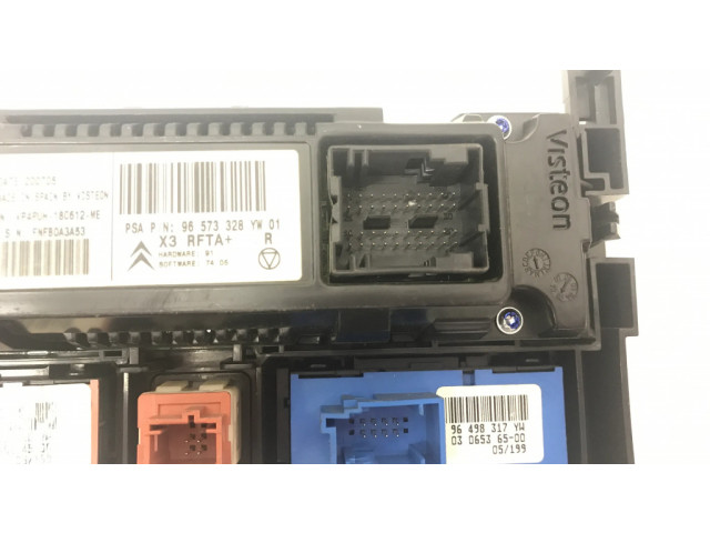 Блок управления климат-контролем 96573328, 96573328YW01 Citroen C5