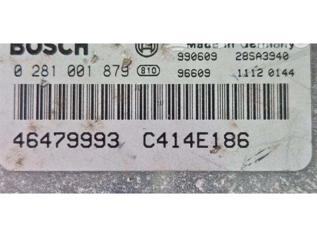 Řídící jednotka 186A8000 Fiat Multipla 1999