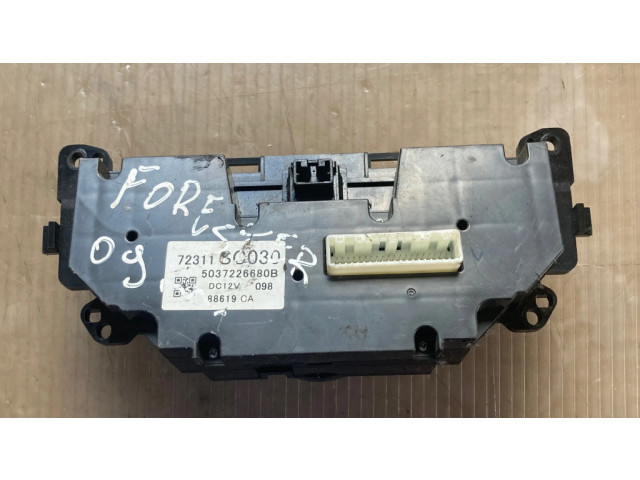 Блок управления климат-контролем 72311SC030, 88619CA   Subaru Forester SH