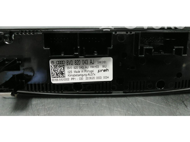 Блок управления климат-контролем 8V0820043AJ, 8V0820043BB Audi Q2