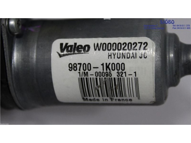 Моторчик заднего дворника 987001K000, 98700-1K000    Hyundai ix20