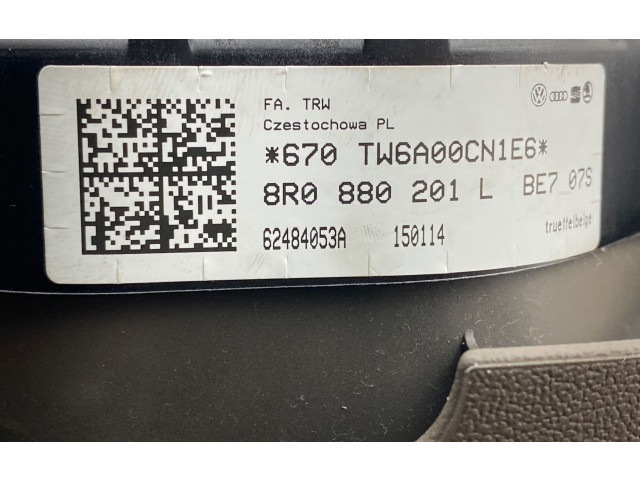 Подушка безопасности водителя 8R0880201L, TW6A00CN1E6 Audi Q5 SQ5