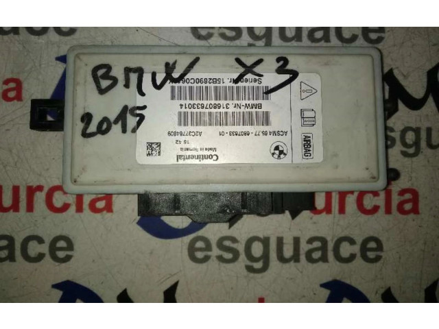 Блок подушек безопасности 316807633014 BMW X3 F25