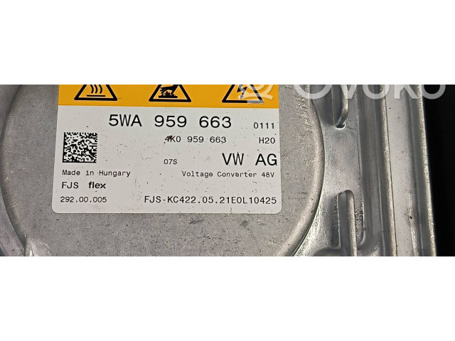 Блок комфорта 5WA959663 Skoda Octavia Mk4