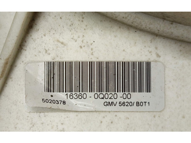 Вентилятор радиатора     163600Q020, 163600Q02000    Citroen C1 