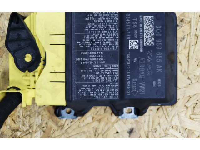 Блок подушек безопасности 3Q0959655AK, 234571179 Skoda Octavia Mk3 (5E)