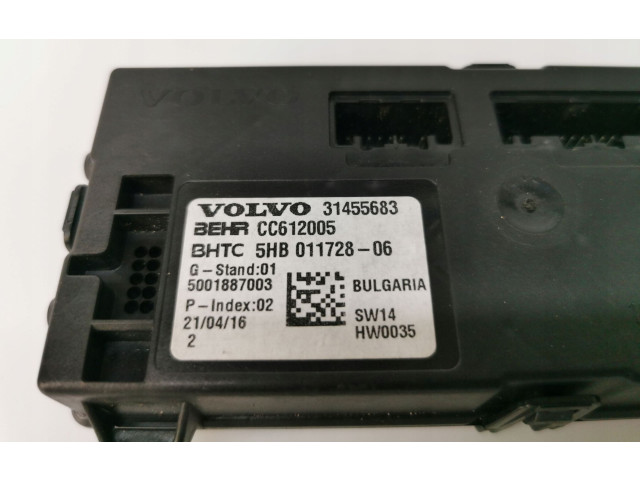 Блок управления климат-контролем 31455683 Volvo XC90