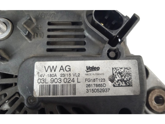 Генератор 03l903024L Skoda Octavia Mk3 (5E)