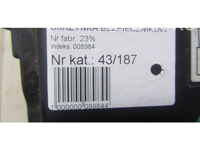 Блок предохранителей Citroen C3 Aircross