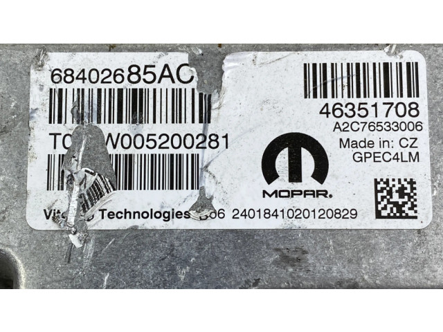 Блок управления двигателя 68402685AC Jeep Compass