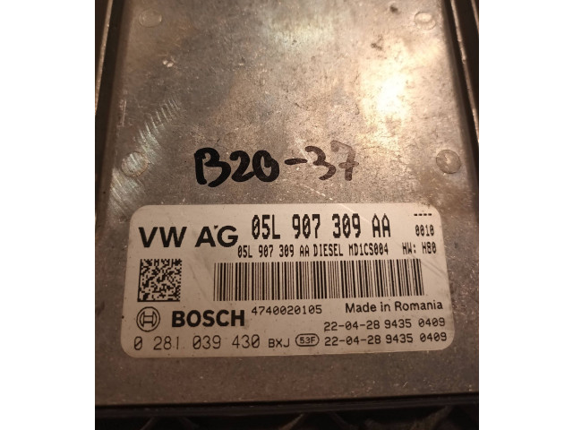 Řídící jednotka 05L907309AA, 0281039430 Volkswagen Caddy 2022