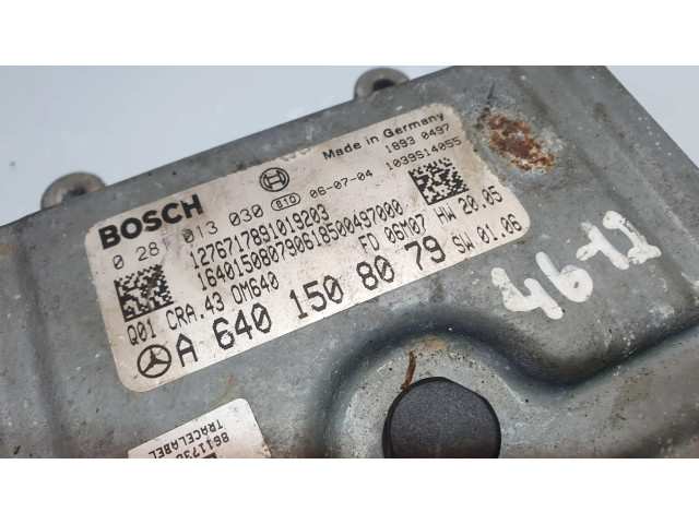 Řídící jednotka A6401508079, 0281013030   Mercedes-Benz B W245 2006