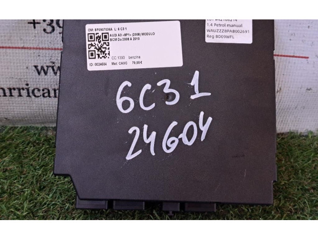 Блок управления 8P0907036A, 8P0907036A   Audi A3 S3 8P