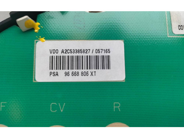 Панель приборов 96668806XT, A2C53385740   Citroen C1       