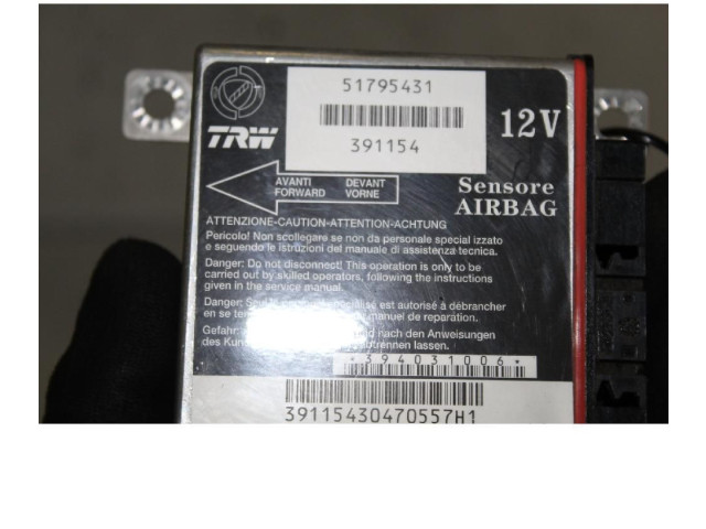 Блок управления надувных подушек    Fiat Grande Punto