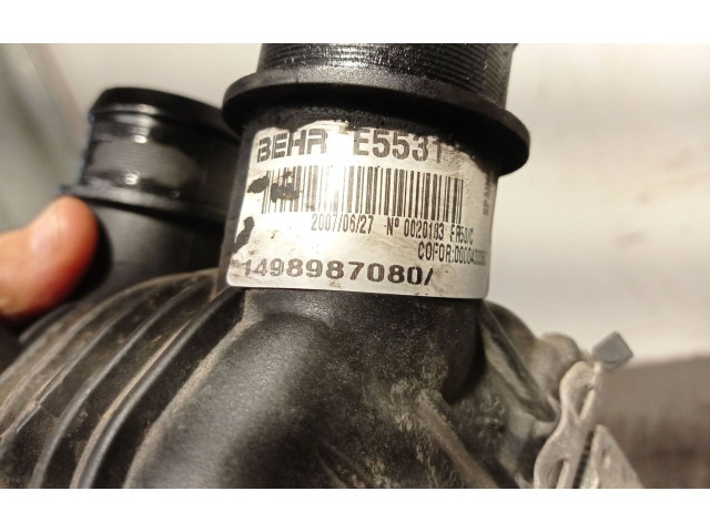 Интеркулер  1498987080, 384K4   Fiat Scudo 