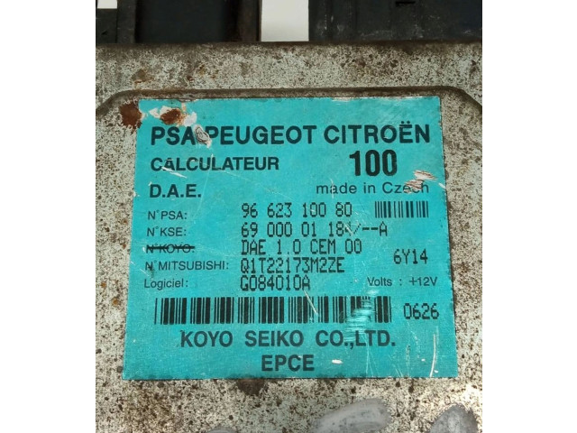 Блок управления 9662310080   Citroen C2