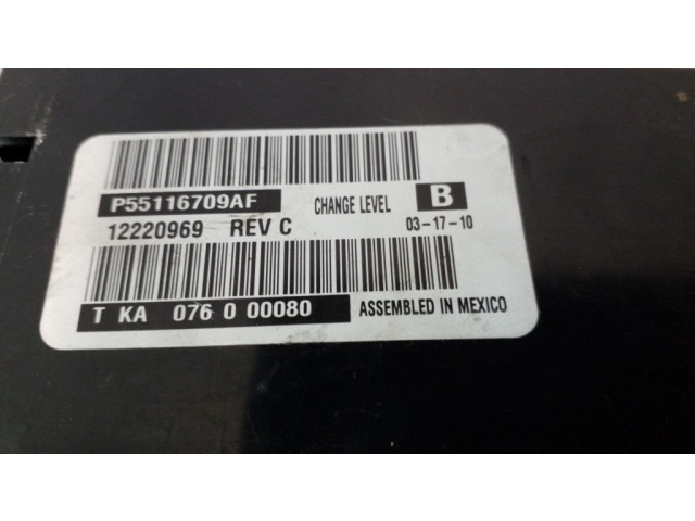 Блок управления климат-контролем P55116709AF, 12220969REVC Jeep Grand Cherokee (WJ)