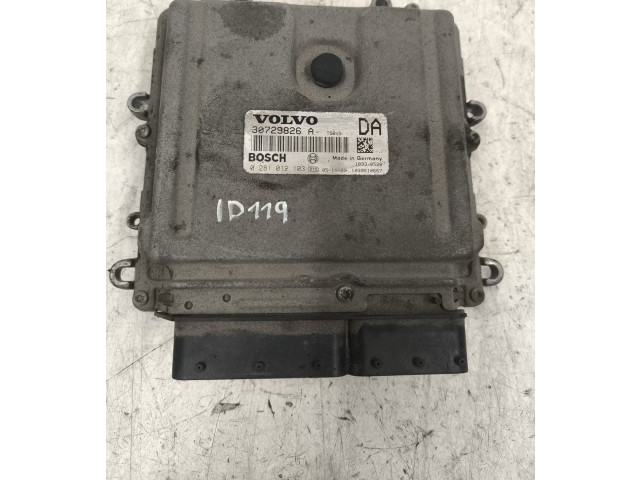 Блок управления двигателя 30729826A, 0281012103 Volvo XC90