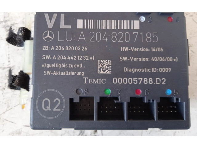 Блок управления двигателя A2048207185, 4D56 Mitsubishi Pajero