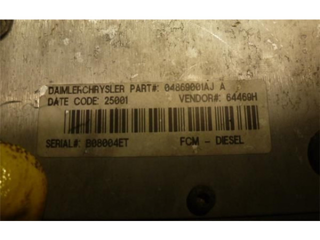 Pojistková skříňka 4869001AJ Chrysler Voyager 2002