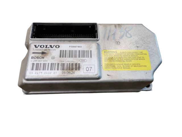 Блок подушек безопасности P30667469, 0285001655   Volvo V70