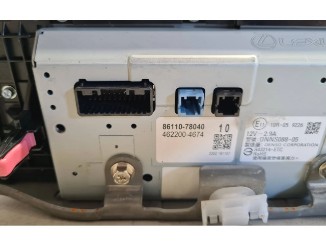 Дисплей 8611078040 Lexus NX