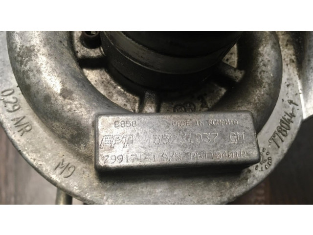  Турбина Fiat Fiorino 1.3 55231037, 7991711   для двигателя 199 A9.000      