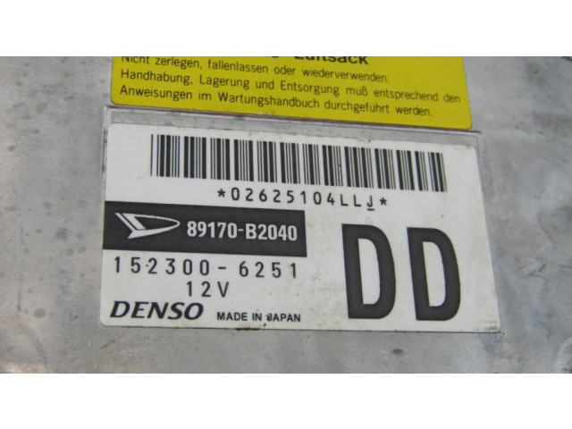 Блок подушек безопасности 89170B2040 Daihatsu Cuore