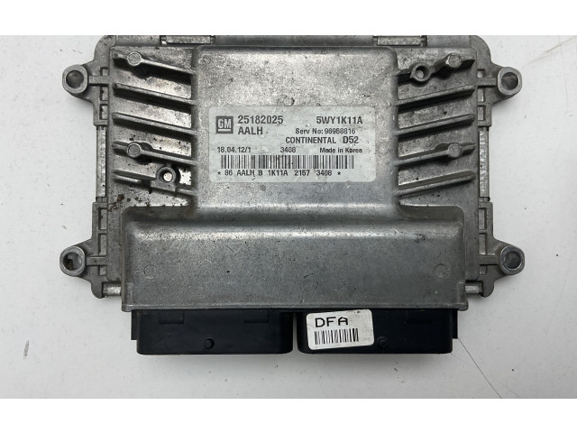 Комплект блоков управления 25182025, 25182025   Chevrolet Spark