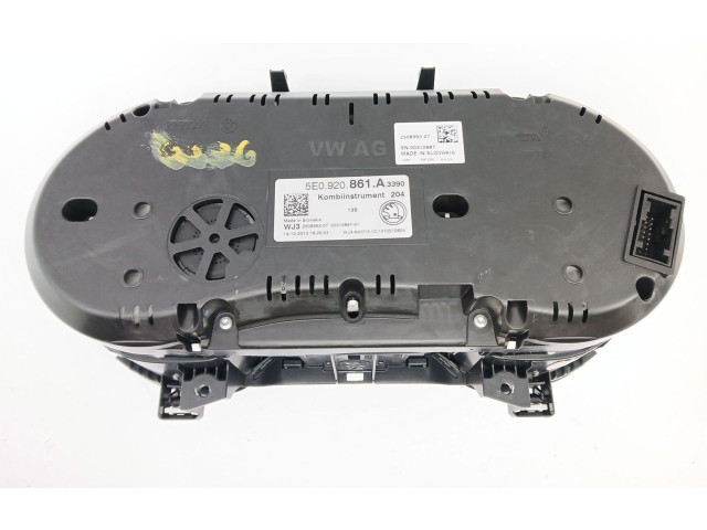 Панель приборов 5E0920861A Skoda Octavia Mk3 (5E)