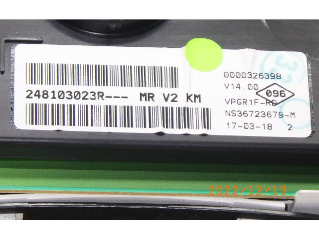 Панель приборов 248103023R Dacia Logan II