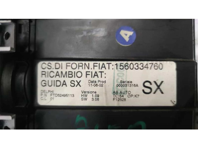 Блок управления климат-контролем 1560334760 Alfa Romeo 166