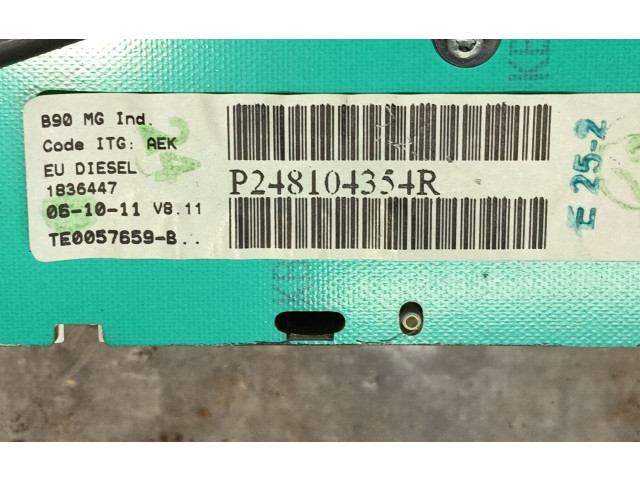 Панель приборов 248104354R, P248104354R Dacia Logan II