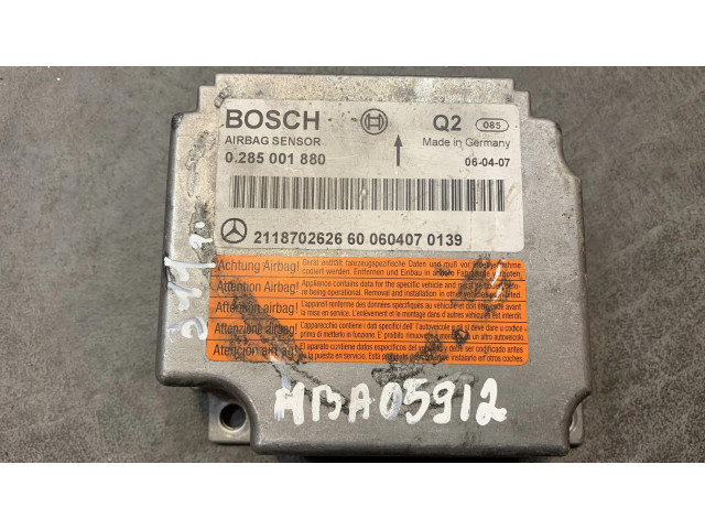 Блок подушек безопасности A2118702626   Mercedes-Benz E W211