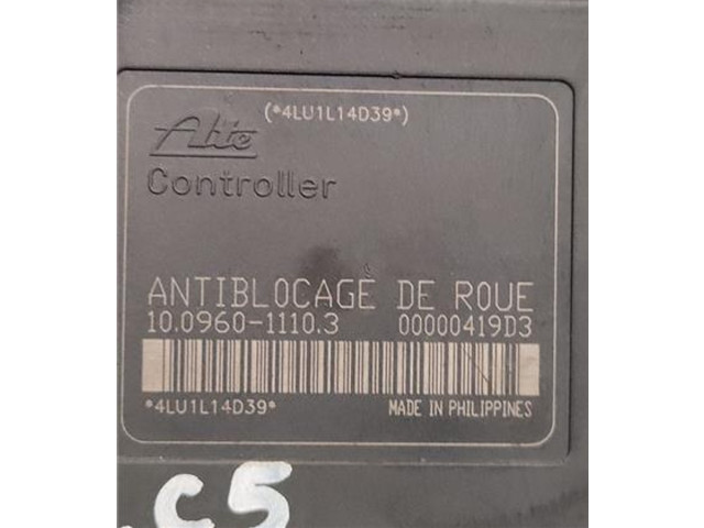 Блок АБС 9641767380, 9641767380 Citroen C5 2001 - 2004 года