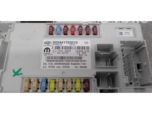 Pojistková skříňka Řídící jednotka BSM 50344172, 505465330 Alfa Romeo Giulia 2016