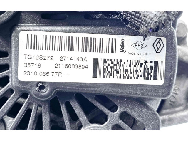 Генератор 231006677R Dacia Duster