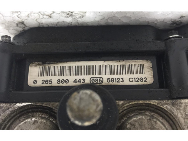 Блок АБС 0265800443, 0265800443   Opel  Combo C  2001 - 2011 года
