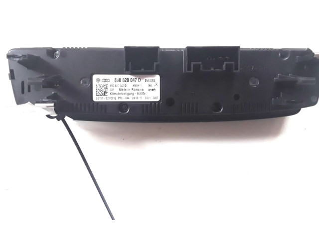Модуль блока управления кондиционером 8V0820047D Audi A3 S3 8V