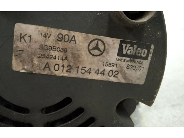 Генератор A0121544402   Mercedes-Benz A W168      