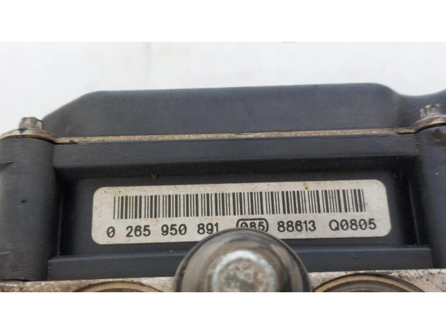 Блок АБС 0265950891 Smart ForTwo II 2007-2016 года