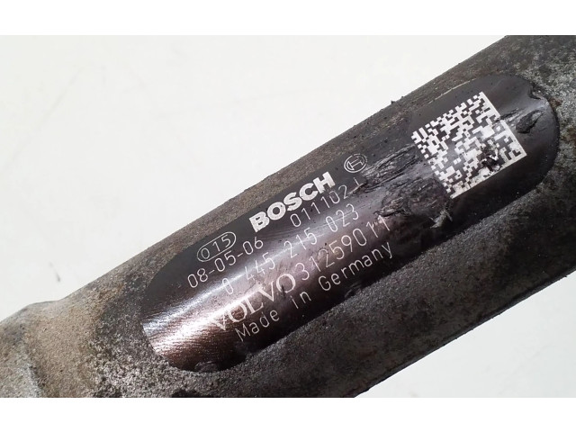 Топливная рампа 0445215023, 31259011   Volvo V70   для двигателя D5244T5