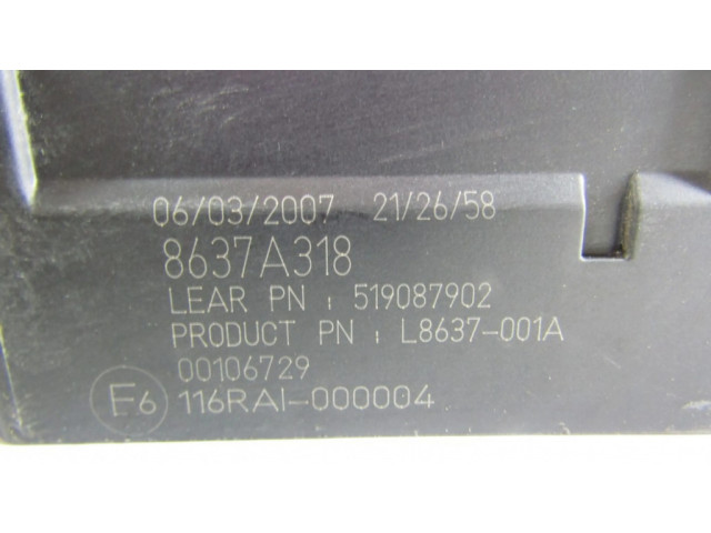 Блок предохранителей 8637a318   Citroen C-Crosser    