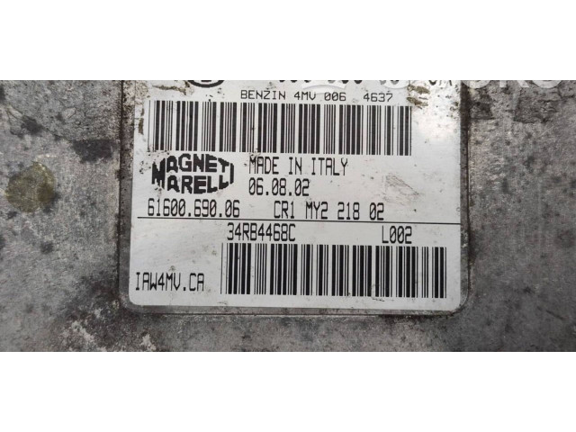 Блок управления двигателя 036906034CA, 6160069006 Audi A2