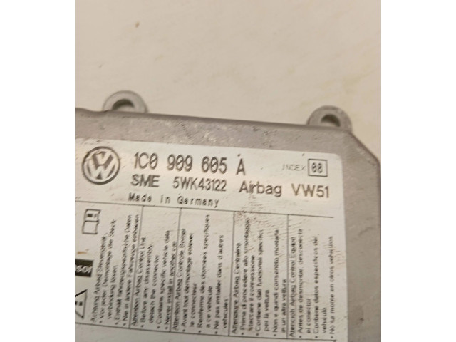 Блок подушек безопасности 1C0909605A, 5WK43122 Volkswagen Transporter - Caravelle T5