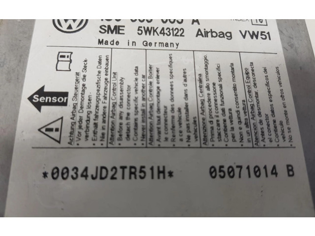 Блок подушек безопасности 1C0906605A, 1C0906605A Volkswagen Transporter - Caravelle T5